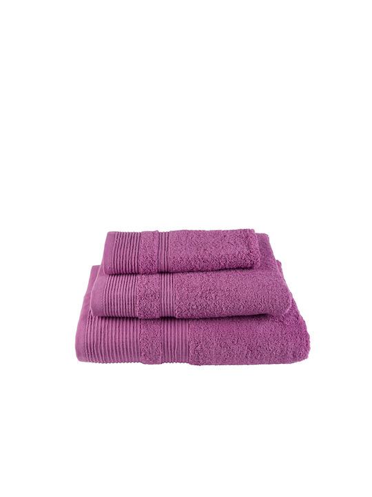 Astron Italy Hand Towel 30x50cm. Dark Lilac Weight 550gr/m²