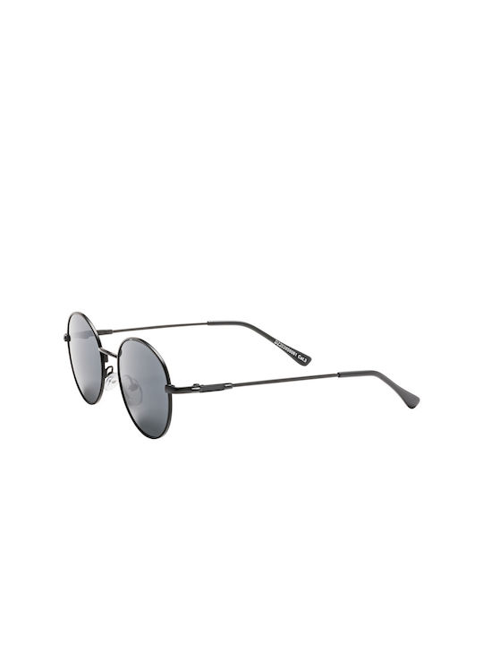 Torbole Sunglasses with Black Metal Frame and Black Gradient Lens 03-6061-4