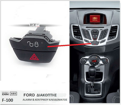 Comutator Alarma Auto pentru Ford C-Max / Fiesta / Concentrare / Kuga