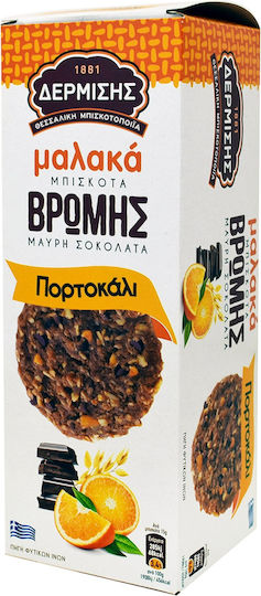 Dermisis Biscuits Oats With Chips Dark Chocolate & Orange 1pcs 150gr