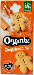 Organix Biologice Biscuiți Mini Gingerbread Men Strugure și ghimbir 1buc 135gr