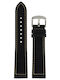 Rochet Curea din piele Negru 18mm