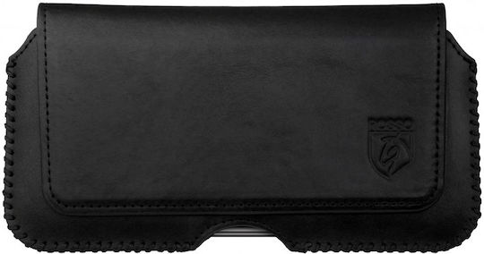 Rosso Deluxe Belt Θήκη Ζώνης 16 x 8 cm Μαύρο
