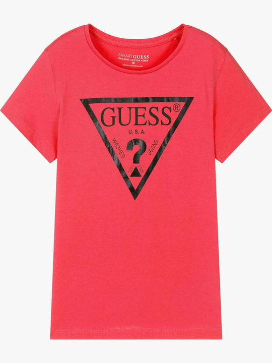Guess Tricou pentru copii Portocaliu