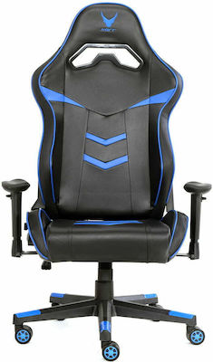 Platinet VARR Nascar Artificial Leather Gaming Chair with Adjustable Arms Blue