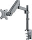 Manhattan Stand Desk Mounted Monitor up to 32" with Arm (461580)