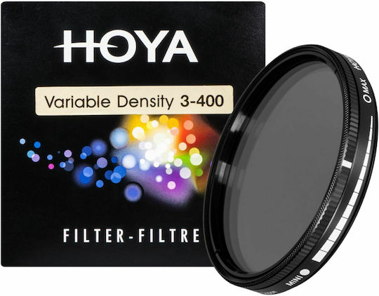 Hoya Variable 3-400 Φίλτρo Variable ND Διαμέτρου 72mm για Φωτογραφικούς Φακούς