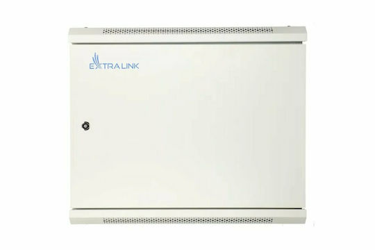 Extralink Montat pe perete Cabină Rack 9U Gri EX.13025