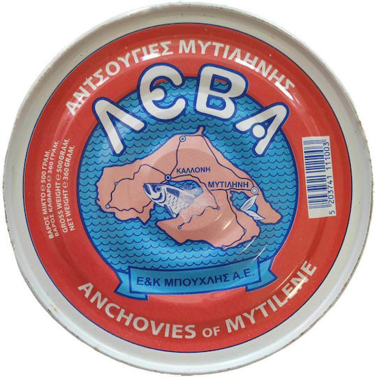 LEVA Anchovies Μυτιλήνης 500gr