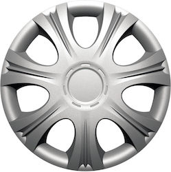 Versaco CBX Автомобилни Чаши 13" Сребристи 4 Бройки