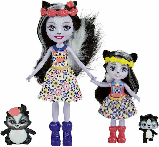 Mattel Sage Skunk, Caper Sabella Skunk & Stiper Κούκλα για 4+ Ετών