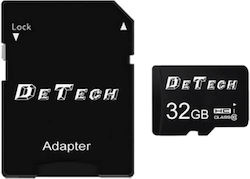 De Tech Micro SDHC-I microSDHC 32GB Clasa 10 UHS-I cu adaptor