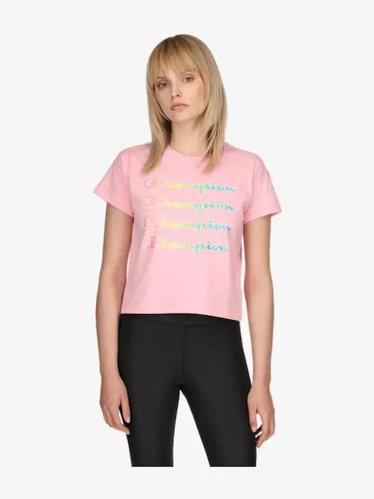 Bluza Damă Crop Tricou Roz