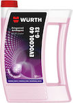 Wurth Evocool 40 OAT Kühlmittel für den Kühler Auto G13 -40°C Rosa Farbe 5Es