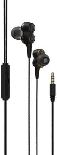 Devia EM009 In-Ear Freisprecheinrichtung Kopfhörer mit Stecker 3.5mm Schwarz