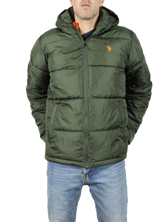 Assn Winter Jacke Puffer Grün