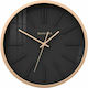 InTheBox Zoom Wanduhr Metallisch Gold/ Black Ø40cm