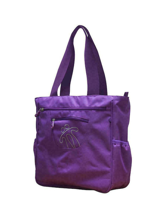 Totto Cutara Υφασμάτινη Τσάντα για Ψώνια σε Μωβ χρώμα