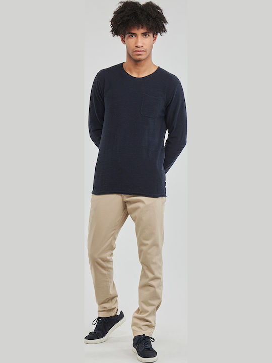 Marco Hose Chino Elastisch in Schlanker Passform Beige