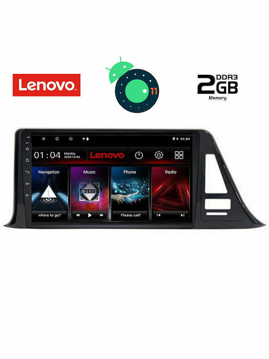 Lenovo Car-Audiosystem für Toyota C-HR Audi A7 2017+ (Bluetooth/USB/AUX/WiFi/GPS/Apple-Carplay) mit Touchscreen 9" DIQ_LVB_4709