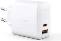 Aukey Încărcător Fără Cablu GaN cu Port USB-A ș...