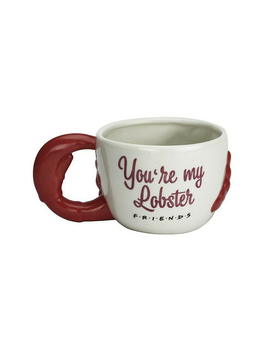Abysse You Are My Lobster Ceramic Mug Beige 500ml