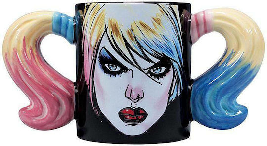 Half Moon Bay Harley Quinn Cană Ceramică Multicoloră 350ml