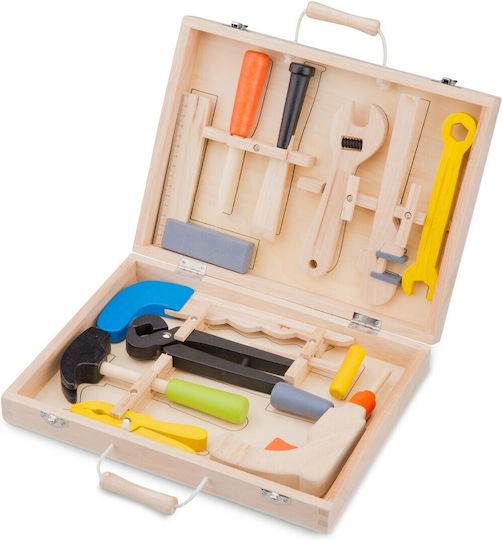 New Classic Toys Rollenspielzeug Werkzeugset aus Holz 10Stück