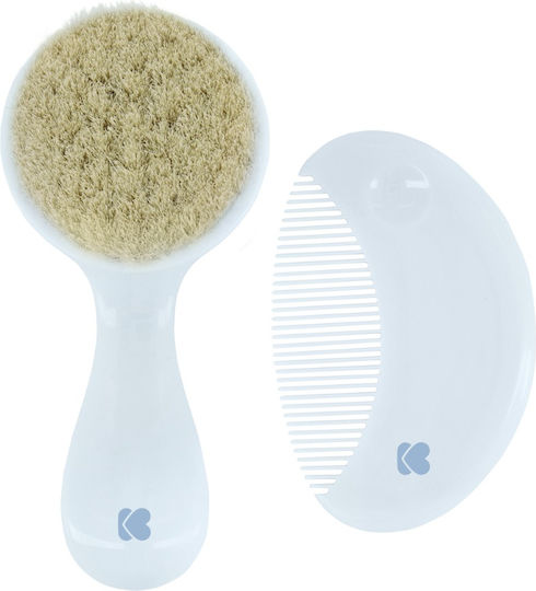 Kikka Boo Baby Brush & Comb Savanna Blue 2pcs