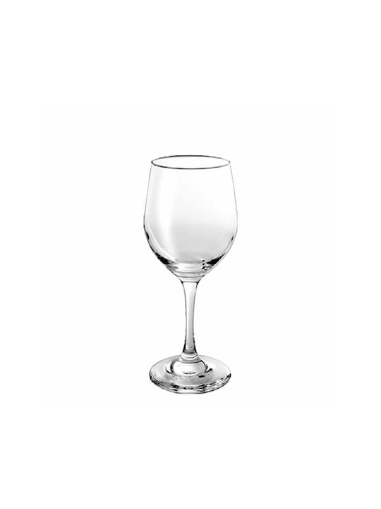 Borgonovo Ducale Set de Pahare pentru Vin Alb din Sticlă Fără Colțuri 270ml 6buc