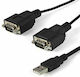 StarTech Μετατροπέας USB-A male σε Serial male (ICUSB2322F)