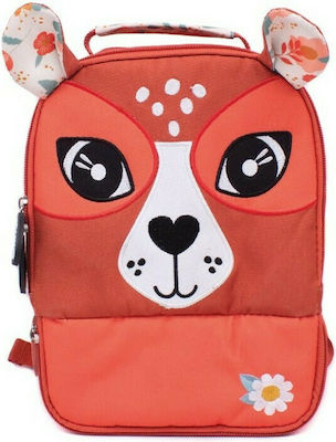 Les Deglingos Rucksack-Lunch-Tasche Rosa