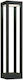 Nowodvorski Outdoor Floor Lamp Lantern LED Outdoor Space 13W with Warm White Light IP54 Black