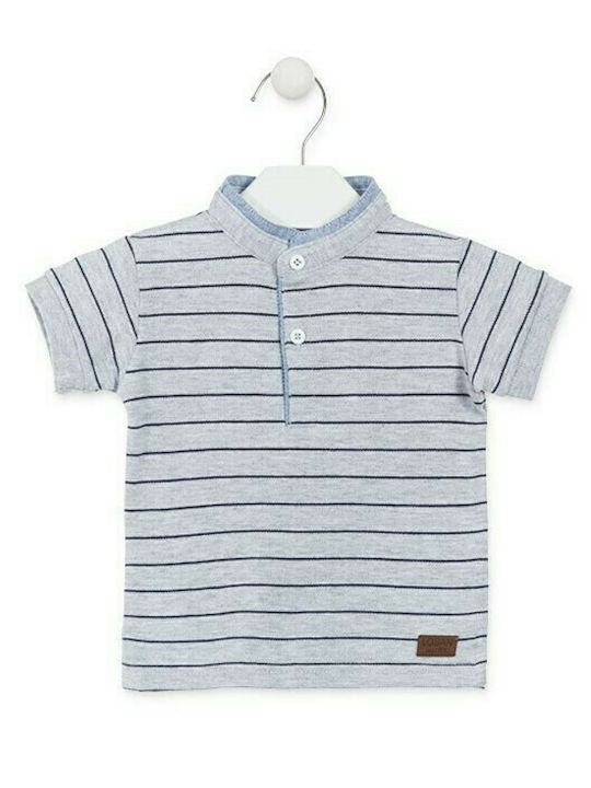 Losan Kids Polo Short Sleeve Gray