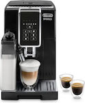De'Longhi ECAM350.50.B 1322154320 Mașină Espresso Automată 1450W Presiune 15bar pentru Cappuccino cu Râșniță Neagră