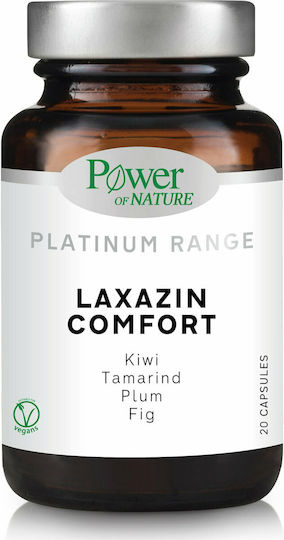 Power Of Nature Platinum Range Laxazin Comfort Ειδικό Συμπλήρωμα Διατροφής 20 κάψουλες