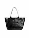 Ted Baker Jimma Leder Damen Tasche Shopper Schulter Schwarz