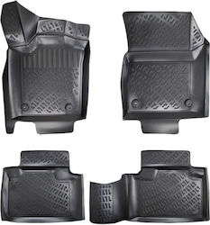 Rizline Set Front and Back 4pcs for Jeep Grand Cherokee 2011 Black