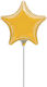 Ballon Folie Stern Gold 23cm