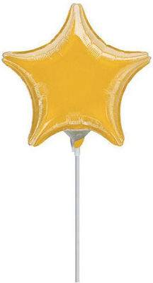 Ballon Folie Stern Gold 23cm