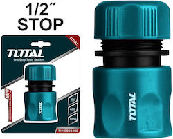 Total THHCS01121 Ταχυσύνδεσμος Με Βαλβίδα Stop 1/2" 20τμχ Total THHCS01121 Ταχυσύνδεσμος Με Βαλβίδα Stop 1/2" 20τμχ