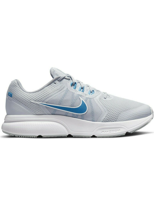 Nike Zoom Span 4 Ανδρικά Αθλητικά Παπούτσια Running Γκρι