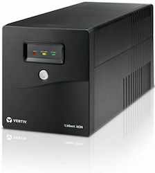 Vertiv Liebert ItON USV 1000VA 600W mit 4 Steckdosen