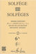 Henry Lemoine Solfege Des Solfeges Vol.6A Carte de Teorie