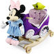 Avra Toys Minnie Κουνιστό Παιχνίδι Άμαξα για 12...