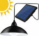 GDPLUS Hanging Solar Light 20W Cold White 6000K with Remote Control IP65 PS-111506