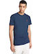 T-shirt Navy Μπλε