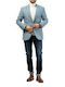 Fragosto Blazer Fishbone - 003 Light Blue