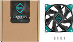 Iceberg Thermal IceGALE Xtra Case Fan 80mm με Σύνδεση 4-Pin PWM