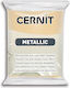 Cernit Metallic Μπεζ Πολυμερικός Πηλός 56gr